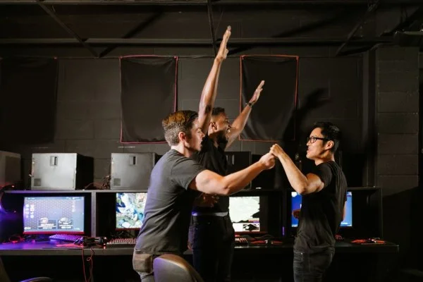 esports team victory celebration